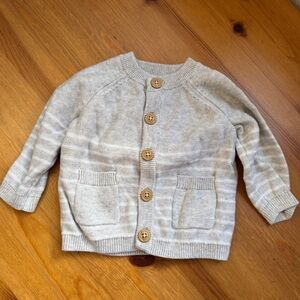 Cloud island cardigan size 0-3 months unisex